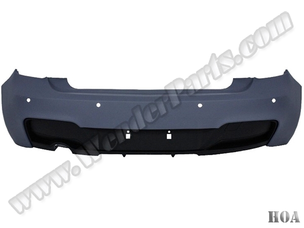 BMW 1 Serisi F20 2012-2017 M-Tech Komple Tampon Arka PDC'li Tek Egzoz Çıkışlı | WENDER BA51128055148S1