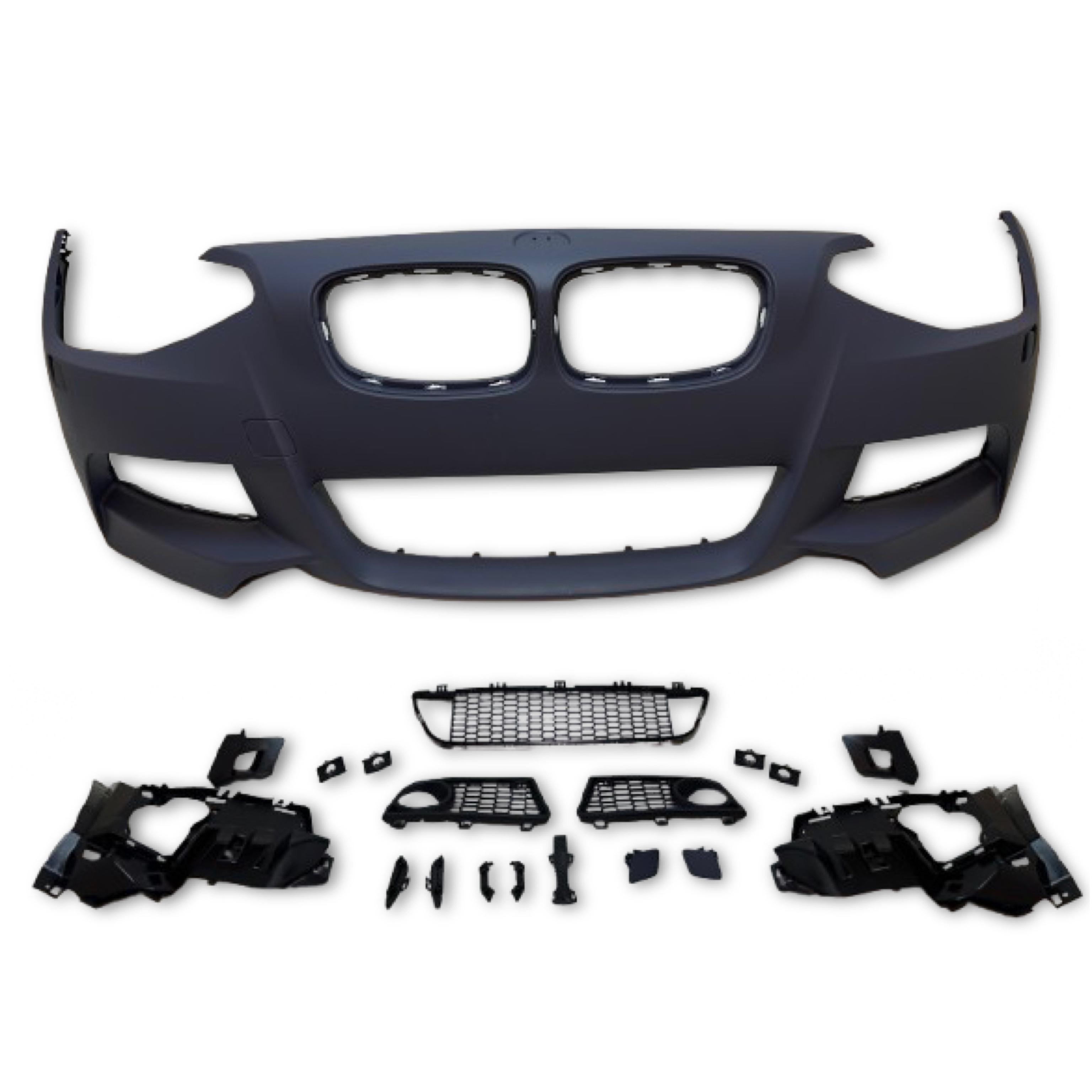 BMW 1 Serisi F20 2012-2017 M-Tech Komple Tampon Ön Far Yıkamalı PDC'li | WENDER BA51118053808S1