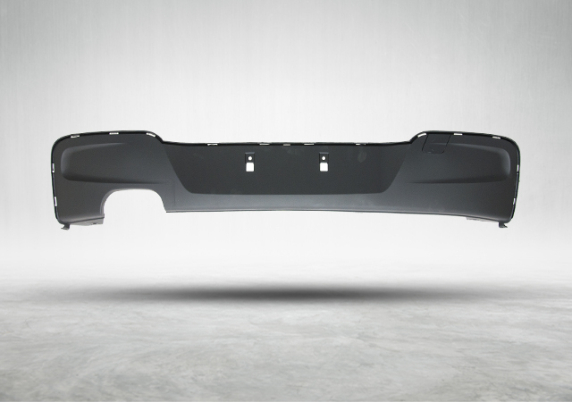 BMW 1 Serisi F20 2012-2017 M-Tech- M125i Tampon Difüzörü Arka Çift Egzoz Çıkışlı | WENDER BA51128051945