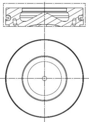 BMW X3 Serisi F25 B47 Piston 84.00mm STD | MAHLE 081 PI 00100 000