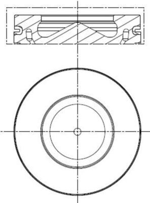 BMW X3 Serisi F25 N47 Piston 84.50mm 050 | MAHLE 081 PI 00113 002