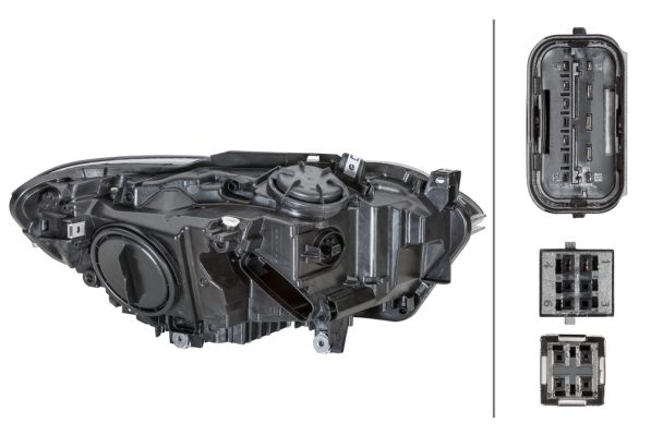 BMW 1 Serisi F20 Far Bi-Xenon Sol | HELLA 1ZS 010 741-651