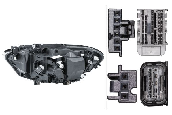 BMW 1 Serisi F20 Far LED Sağ | HELLA 1EX 011 929-421