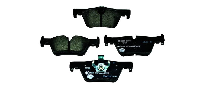 BMW 4 Serisi F36 Fren Balatası Arka | HELLA 8DB 355 019-971