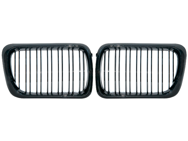 BMW 3 Serisi E36 1991-1998 Panjur (Set) Piano Siyah Çift Çıtalı | WENDER BA0363198