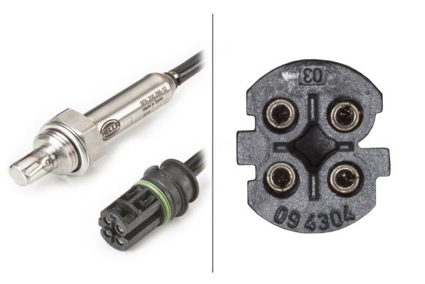 BMW 3 Serisi E36 M52 Oksijen Sensörü | HELLA 6PA 358 066-101