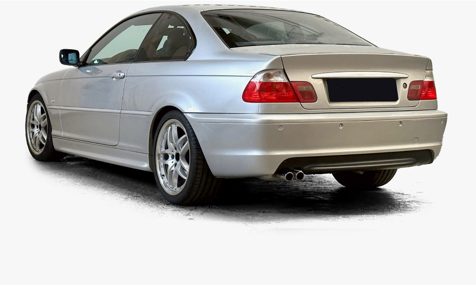 BMW 3 Serisi E46 1997-2006 M-Tech Komple Tampon Arka Çift Egzoz Çıkışlı | WENDER BA51127893071S1