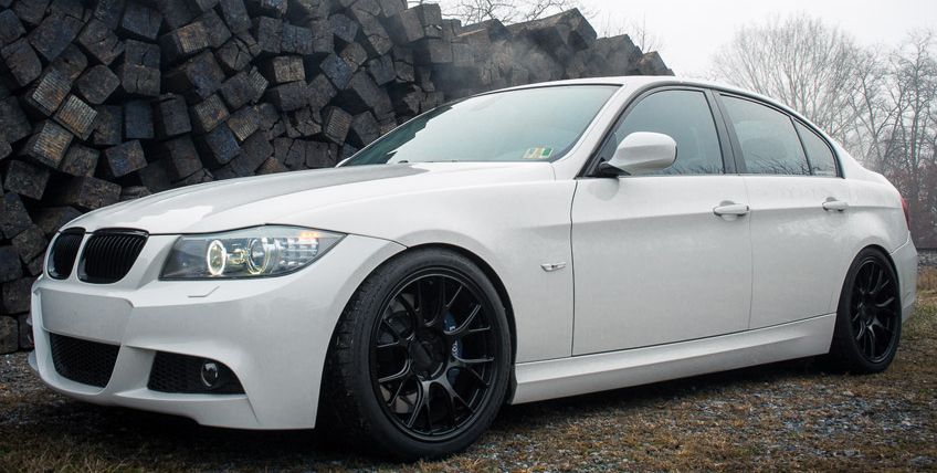 BMW 3 Serisi E90 2004-2012 M-Tech- 335i Gövde Kiti Far Yıkamalı PDC'li Arka Çift Egzoz Çıkışlı Marşpiyeli | WENDER BA51952147161