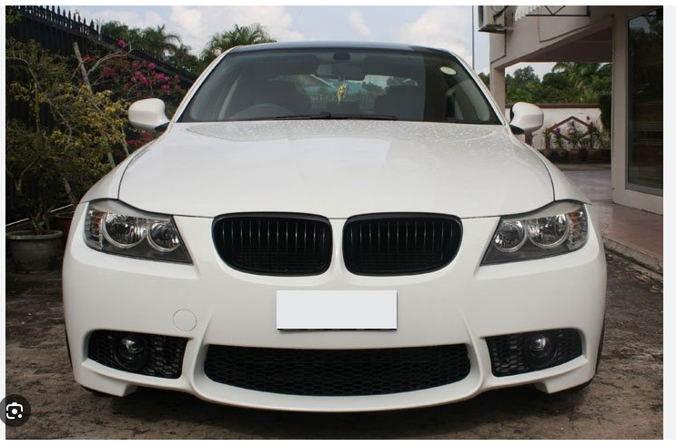 BMW 3 Serisi E90 2004-2012 M3-STYLE Gövde Kiti Sis Delikli Çift Egzoz Çıkışlı Marşpiyeli | WENDER BA0902102