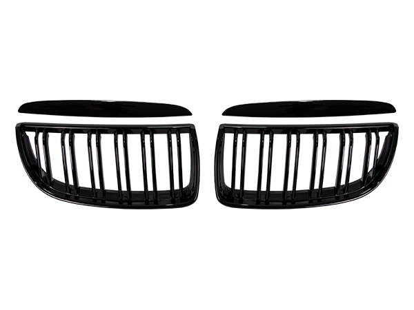 BMW 3 Serisi E90 2004-2012 Panjur (Set) Piano Siyah Çift Çıtalı | WENDER BA0903197