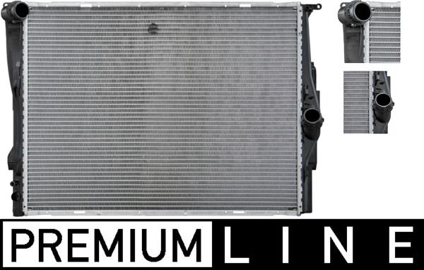 BMW 3 Serisi E90 N43 Su Radyatörü | MAHLE CR 1087 000P