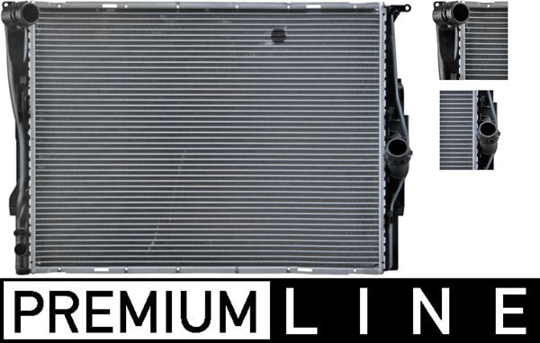 BMW 3 Serisi E90 N43 Su Radyatörü | MAHLE CR 1089 000P