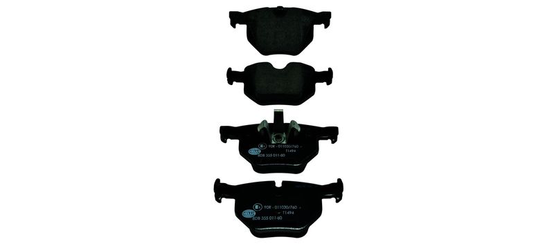BMW 3 Serisi E92 Fren Balatası Arka | HELLA 8DB 355 011-801