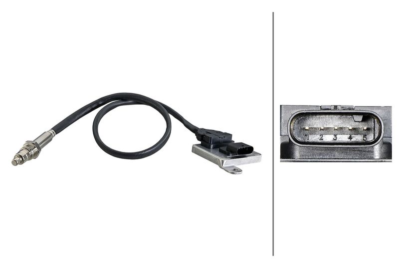 BMW 3 Serisi E90 N53 NOx Sensörü (AdBlue) | HELLA 6PN 358 307-071
