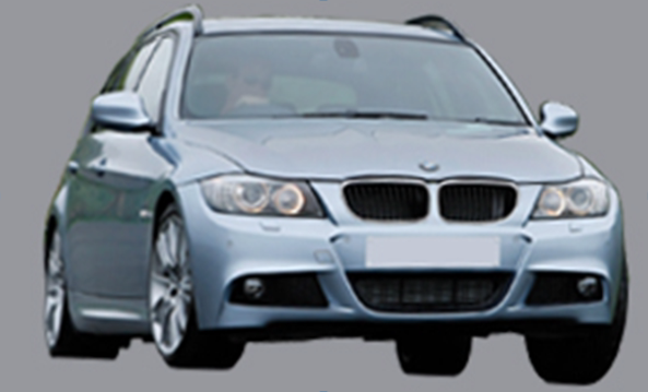 BMW 3 Serisi E92 2005-2013 M-Tech Gövde Kiti Far Yıkamalı PDC'li Ön/Arka Çift Egzoz Çıkışlı Marşpiyeli | WENDER BA0922102