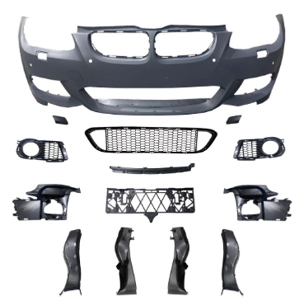 BMW 3 Serisi E92 2005-2013 M-Tech Komple Tampon Ön Far Yıkamalı PDC'li | WENDER BA51118035781S1