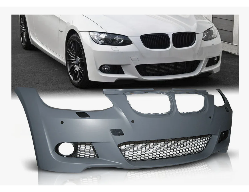 BMW 3 Serisi E92 2005-2013 M-Tech Komple Tampon Ön Far Yıkamalı PDC'li | WENDER BA51118044662S1