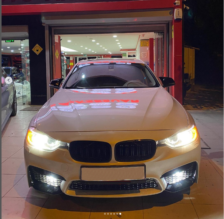 BMW 3 Serisi F30 2012-2018 M3 GoodGo-STYLE Gövde Kiti Far Yıkamalı PDC'li Arka Çift Egzoz Çıkışlı Marşpiyeli | WENDER BN0302102