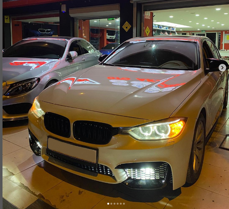 BMW 3 Serisi F30 2012-2018 M3 GoodGo-STYLE Gövde Kiti Far Yıkamalı PDC'li Arka Çift Egzoz Çıkışlı Marşpiyeli | WENDER BN0302102