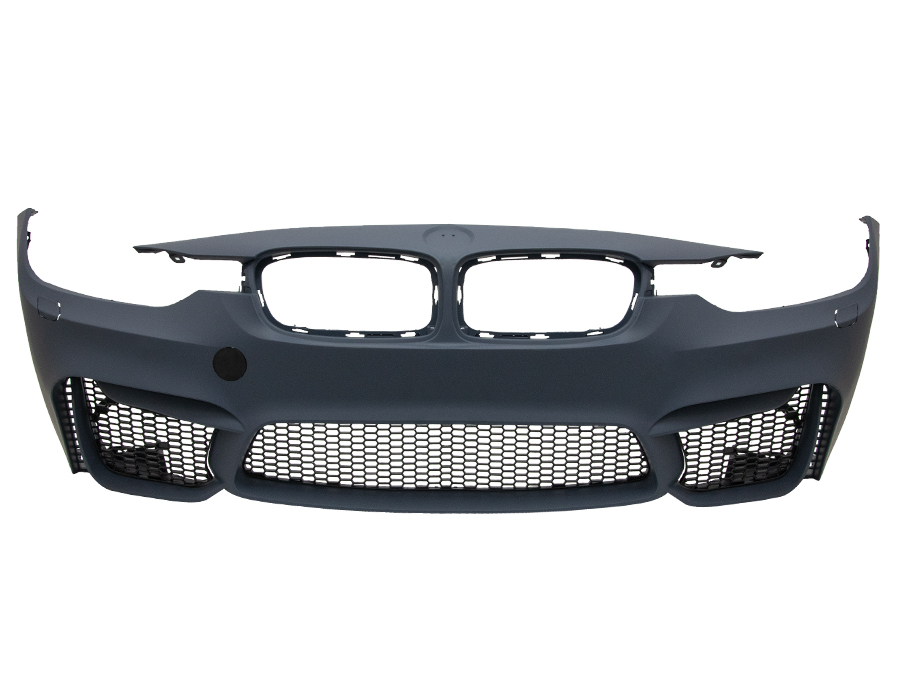 BMW 3 Serisi F30 2012-2018 M3 GoodGo-STYLE Komple Tampon Ön Far Yıkamalı | WENDER BN51118058802S1