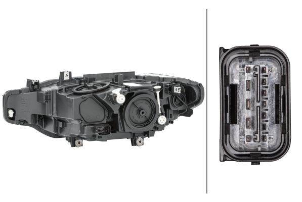 BMW 3 Serisi F30 Far Halojen Sağ | HELLA 1LG 012 101-941
