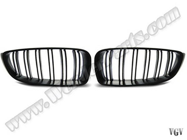 BMW 4 Serisi F36 2014-2018 Panjur (Set) Mat Siyah Çift Çıtalı | WENDER BA1323196