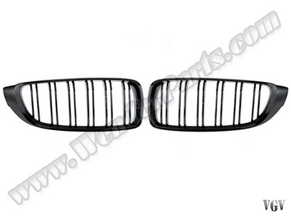 BMW 4 Serisi F36 2014-2018 Panjur (Set) Piano Siyah Çift Çıtalı | WENDER BA1323198