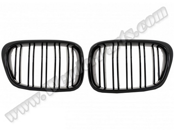 BMW 5 Serisi E39 1996-2003 Panjur (Set) Piano Siyah Çift Çıtalı | WENDER BA0393198