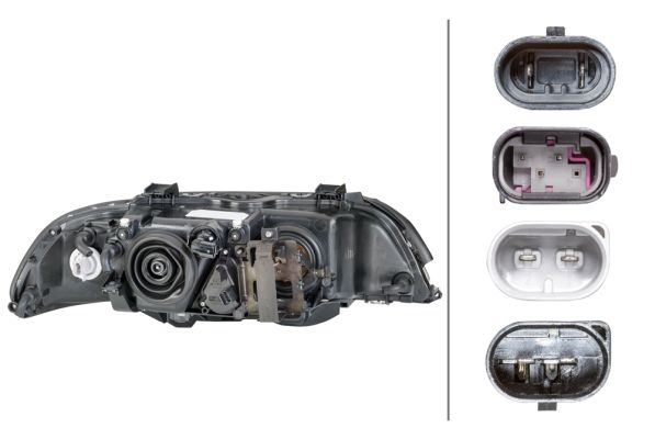 BMW 5 Serisi E39 Far Xenon Sol | HELLA 1EL 008 052-571