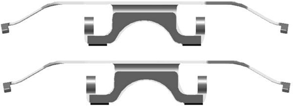 BMW 5 Serisi E39 Fren Kaliper Yayı | HELLA 8DZ 355 201-551