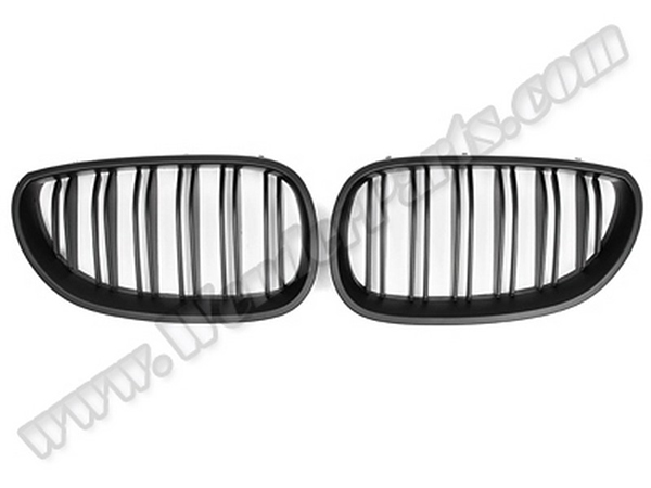 BMW 5 Serisi E60 2001-2010 Panjur (Set) Mat Siyah Çift Çıtalı | WENDER BA0603196