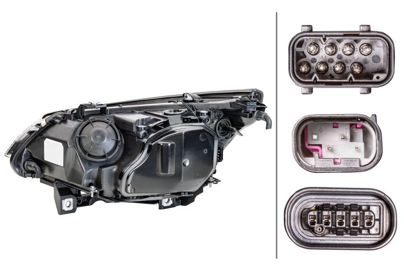 BMW 5 Serisi E60 Far Bi-Xenon Sağ | HELLA 1EL 160 288-011