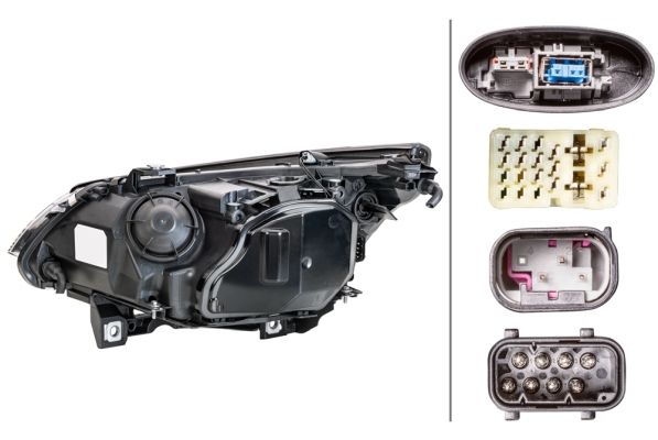 BMW 5 Serisi E60 Far Bi-Xenon Sağ | HELLA 1EL 163 074-011
