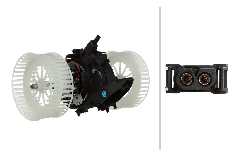 BMW 5 Serisi E60 Kalorifer Motoru | HELLA 8EW 366 400-381