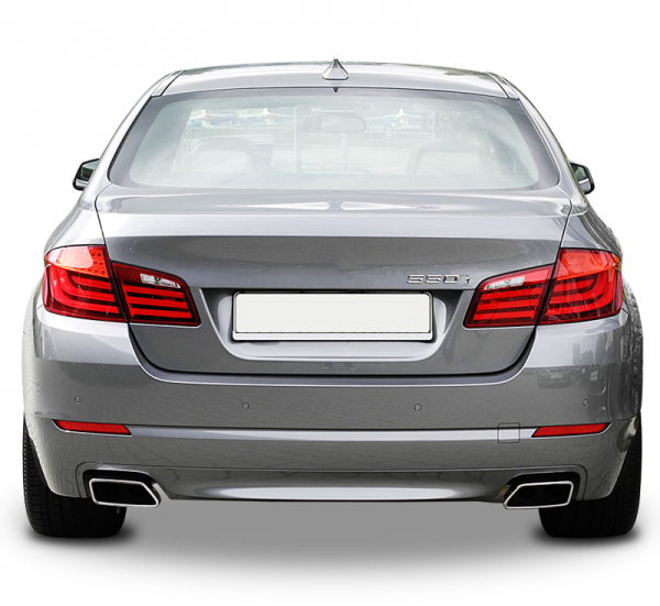 BMW 5 Serisi F10 2009-2016 M-Tech- 550i Gövde Kiti Far Yıkamalı PDC'li Ön/Arka Çift Egzoz Çıkışlı Marşpiyeli | WENDER BA0102106
