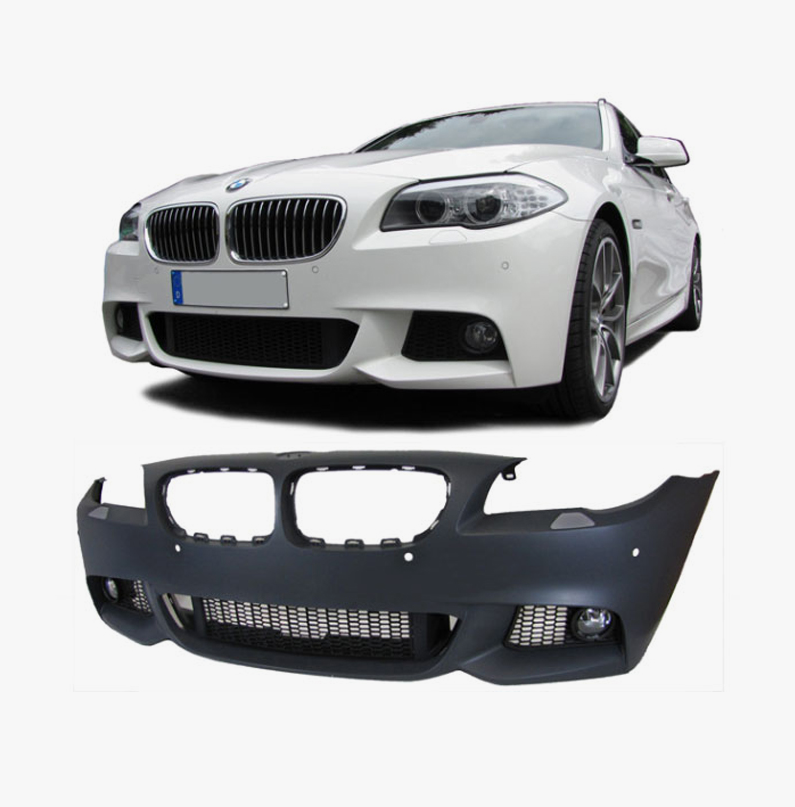 BMW 5 Serisi F10 2009-2016 M-Tech Komple Tampon Ön Far Yıkamalı PDC'li | WENDER BA51118048668S1