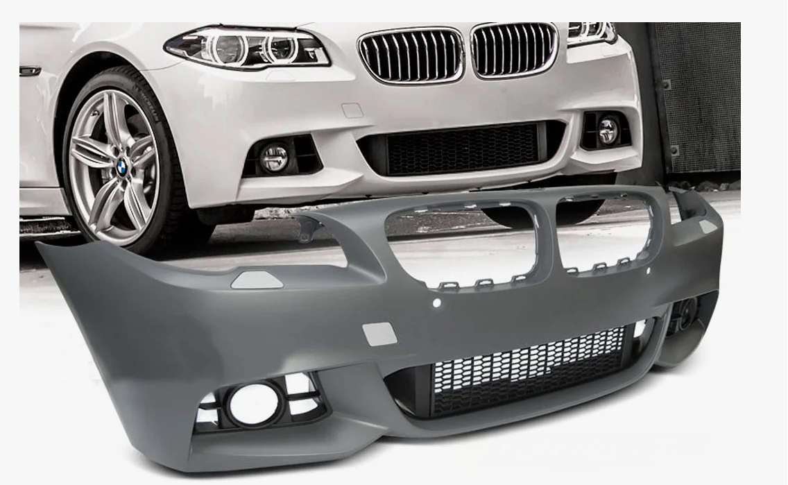 BMW 5 Serisi F10 2009-2016 M-Tech Komple Tampon Ön Far Yıkamalı PDC'li | WENDER BA51118058990S1