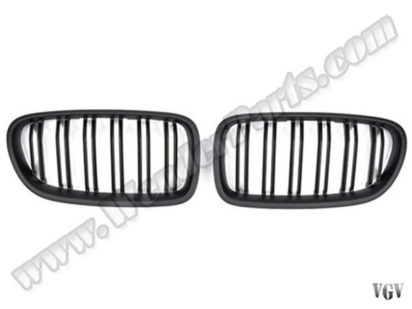 BMW 5 Serisi F10 2009-2016 Panjur (Set) Mat Siyah Çift Çıtalı | WENDER BA0103196