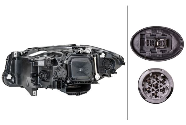 BMW 5 Serisi F10 Far Bi-Xenon Sağ | HELLA 1EL 011 087-721