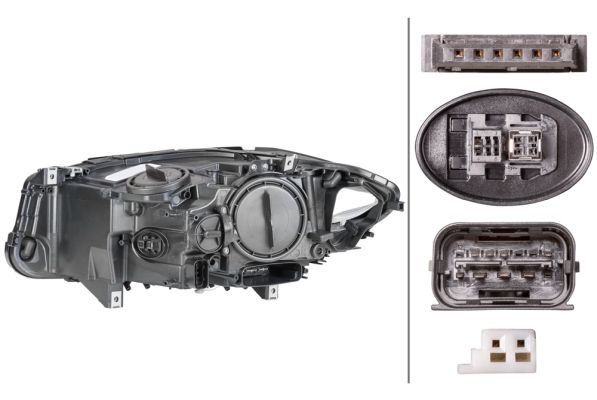 BMW 5 Serisi F10 Far Bi-Xenon Sağ | HELLA 1ZS 010 131-661
