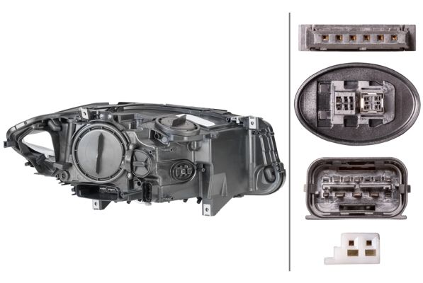BMW 5 Serisi F10 Far Bi-Xenon Sol | HELLA 1ZS 010 131-631
