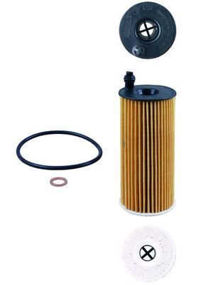 BMW 3 Serisi E90 318 d M47 Yağ Filtresi | MAHLE OX 404D