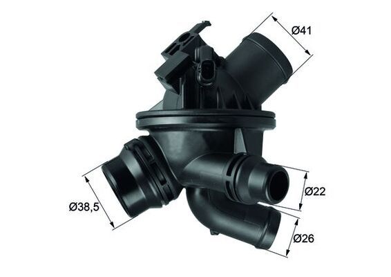 BMW 5 Serisi F10 N55 Termostat | MAHLE TM 21 103