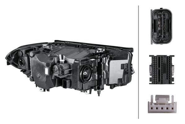BMW 5 Serisi G31 Far Hibrit Sol | HELLA 1EX 354 836-011