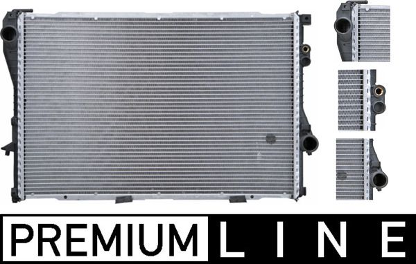 BMW 5 Serisi E39 S62 Su Radyatörü | MAHLE CR 281 000P