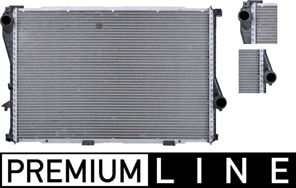 BMW 5 Serisi E39 M62 Su Radyatörü | MAHLE CR 298 000P