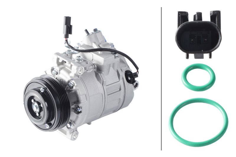 BMW 5 Serisi E61 M57 Klima Kompresörü | HELLA 8FK 366 200-131