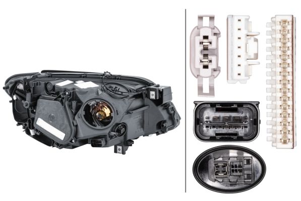 BMW 7 Serisi F01 Far Bi-Xenon Sol | HELLA 1EL 354 689-011