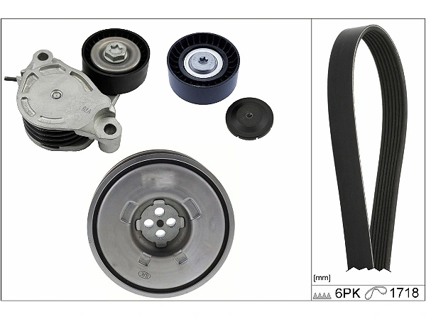 BMW X1 F48 sDrive 18 i V Kayış Seti | INA 529 0516 20
