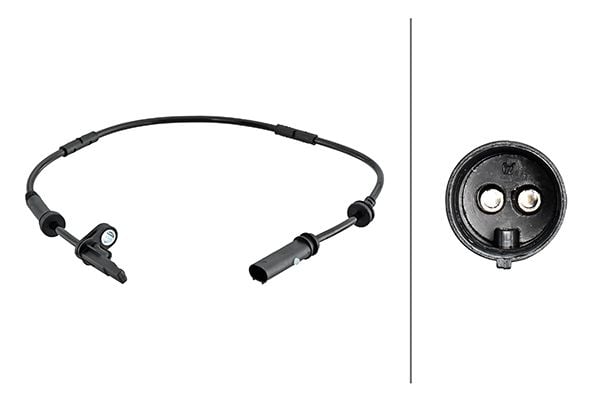 BMW X3 Serisi F25 ABS Sensörü Arka | HELLA 6PU 230 048-191